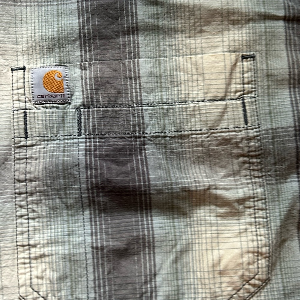 Carhartt Plaid Shirt with Pocket